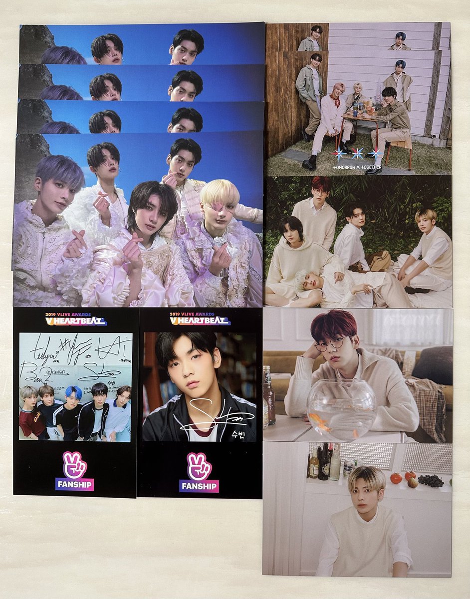 kdolsell's tweet photo. 투바투 공방 엽서 양도 txt broadcast postcard sell wts qyop

어머뿔자 943 553 지비지비 브이 하트비트 공식 모아 키트 프리즈 럭드 연준 수빈 범규 태현 휴닝카이 yeonjun soobin beomgyu taehyun hueningkai

가격 디엠 제시 https://t.co/9pO2DsEirj