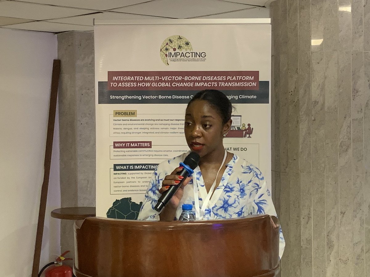cam_crid's tweet photo. Happening now in Yaoundé! The #IMPACTING Project is convening a policy engagement workshop focused on strengthening the control of #VBDs at both central and regional levels. Led by CRID, the workshop brings together the @Minsante, @IRD, and the National VBD control programs. https://t.co/zzp1Qye9BF