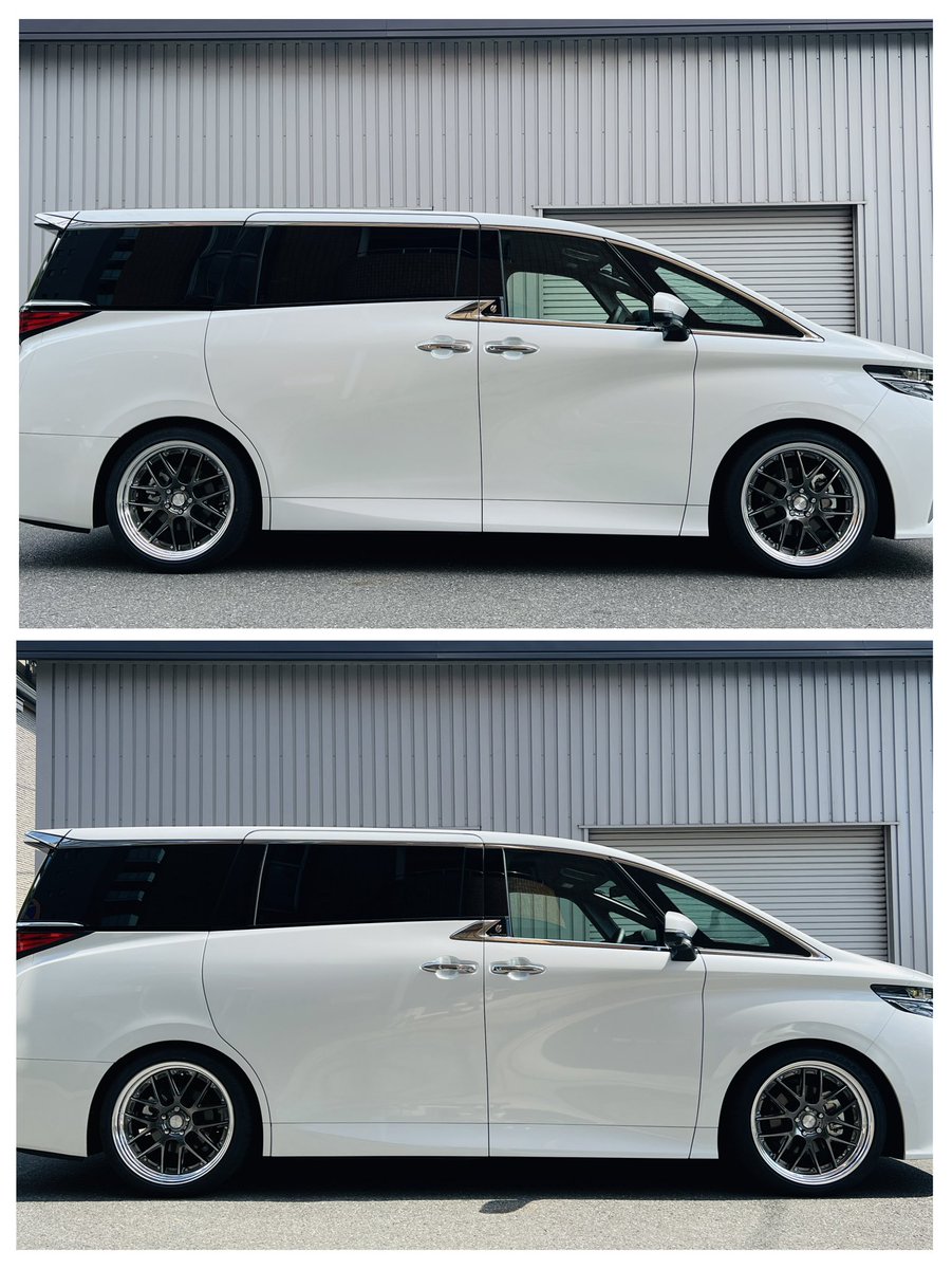 OsamuSakamaki's tweet photo. #アルファード #40アルファード #Xグレード #トヨタ #トヨタグラム #toyotagram #愛車撮影
#RSR #Ti2000
深リムの21インチを入れたら、もう少し下げたくなってしまい更に15mmほど下げてしまいました😅 https://t.co/ehcxO6yWRP