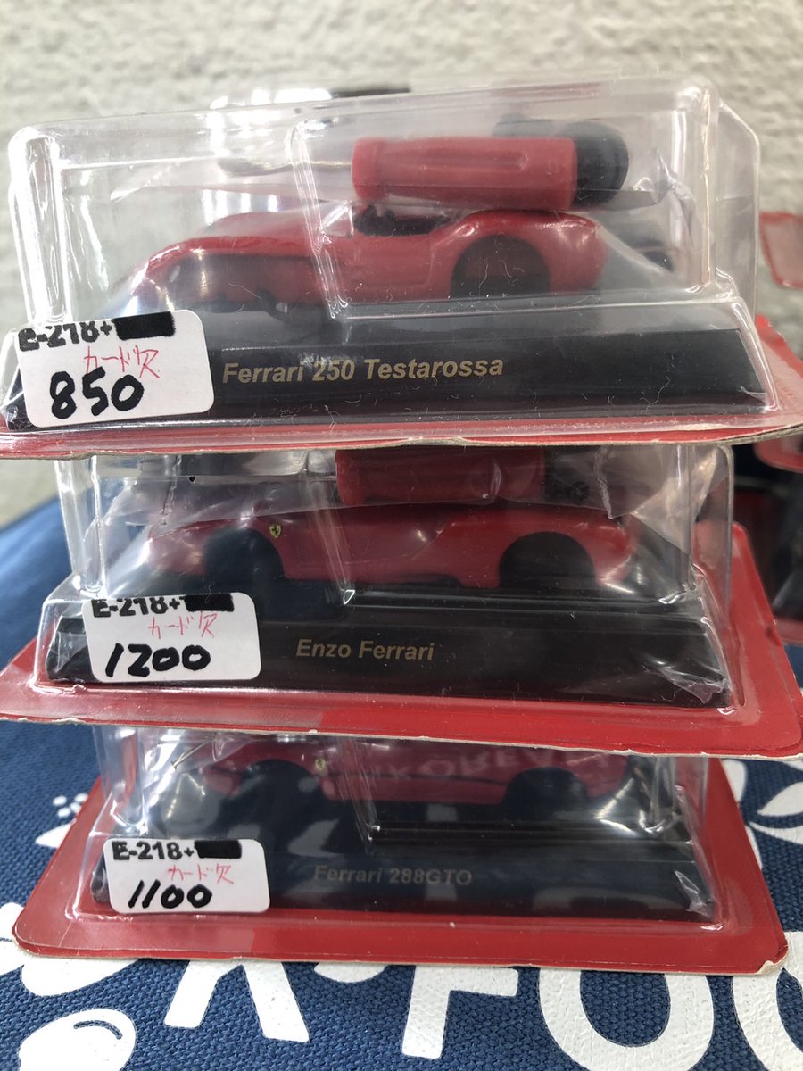 ☆E214ケースに入荷しました!! 京商フェラーリミニカーコレクション
