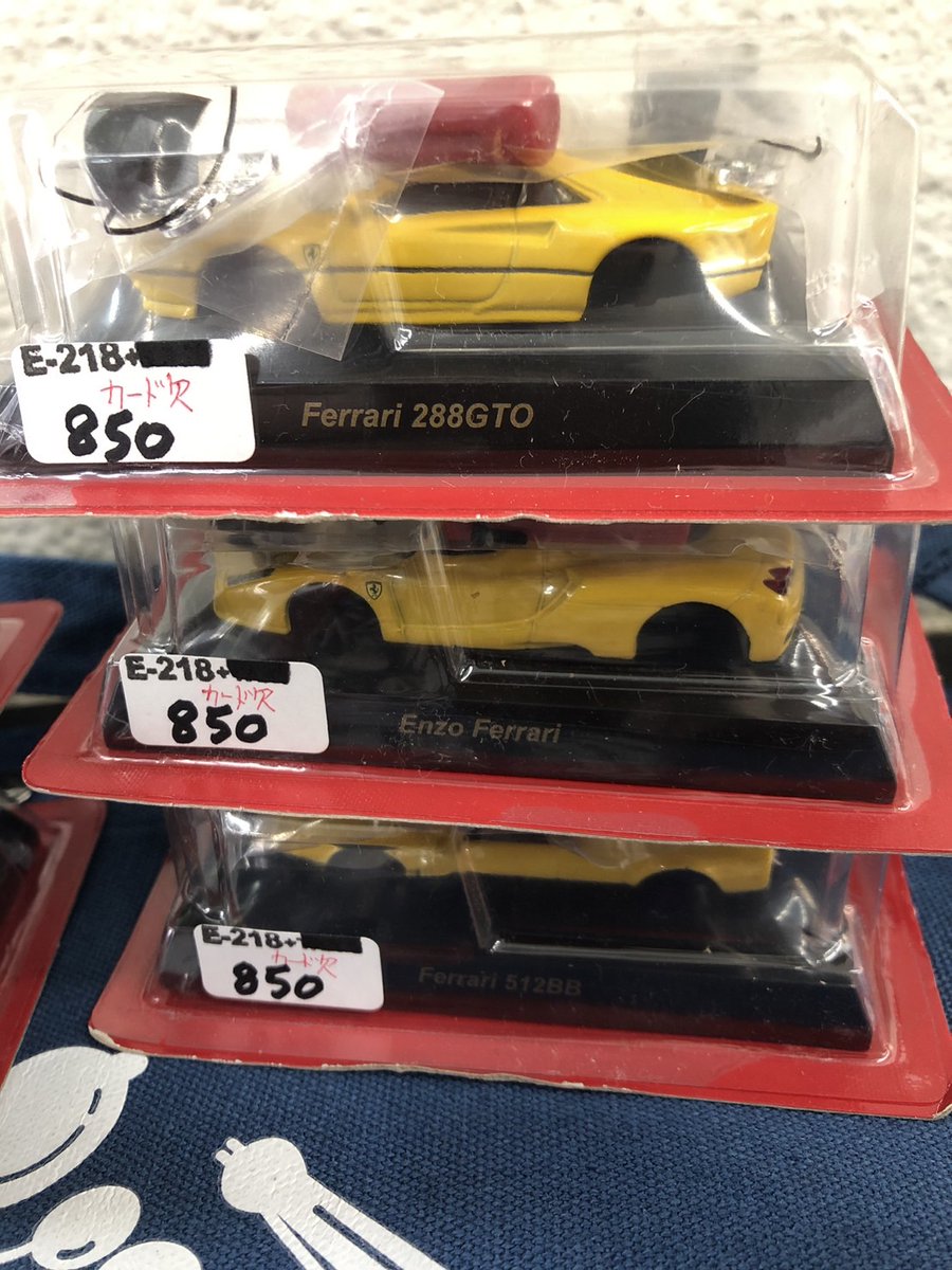 ☆E214ケースに入荷しました!! 京商フェラーリミニカーコレクション