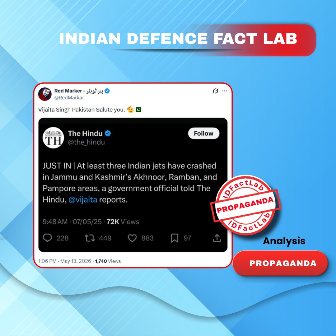 Indian Defence Fact Lab tweet media