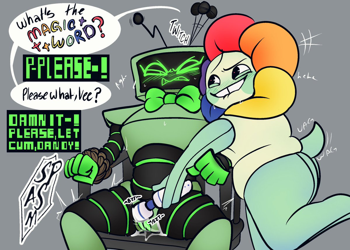 nsfcomets's tweet photo. arttrade W/ @BloonieLoonie !!little bit of edging as a treat <3 (on one side lol)
#dandysworldnsfw #dandysworldr34 #dandysworldrule34 https://t.co/jfuqueaSo6