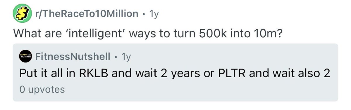 Early_Catalyst's tweet photo. Yes, I was that guy who discovered GOLD i wanted everyone to get a piece of it. Only hope some people listened. The ones who didn’t must be crying tears of sadness on their couch right now. 

The best thing? You are still early $RKLB will hit 300-500$ a share in the next years https://t.co/5M8AuTRDn0