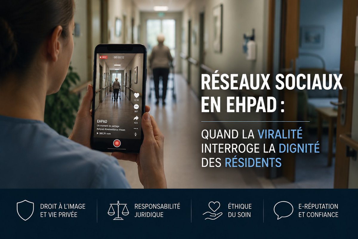 ffoschiani's tweet photo. 🚨 Quand des résidents d’EHPAD deviennent des contenus TikTok, il y a un problème. Et non, le floutage d’un visage ne règle pas tout. 💡 Mon analyse complète est disponible 𝐢𝐜𝐢 : https://t.co/tZ88395ziW https://t.co/Lm7ajLNteJ