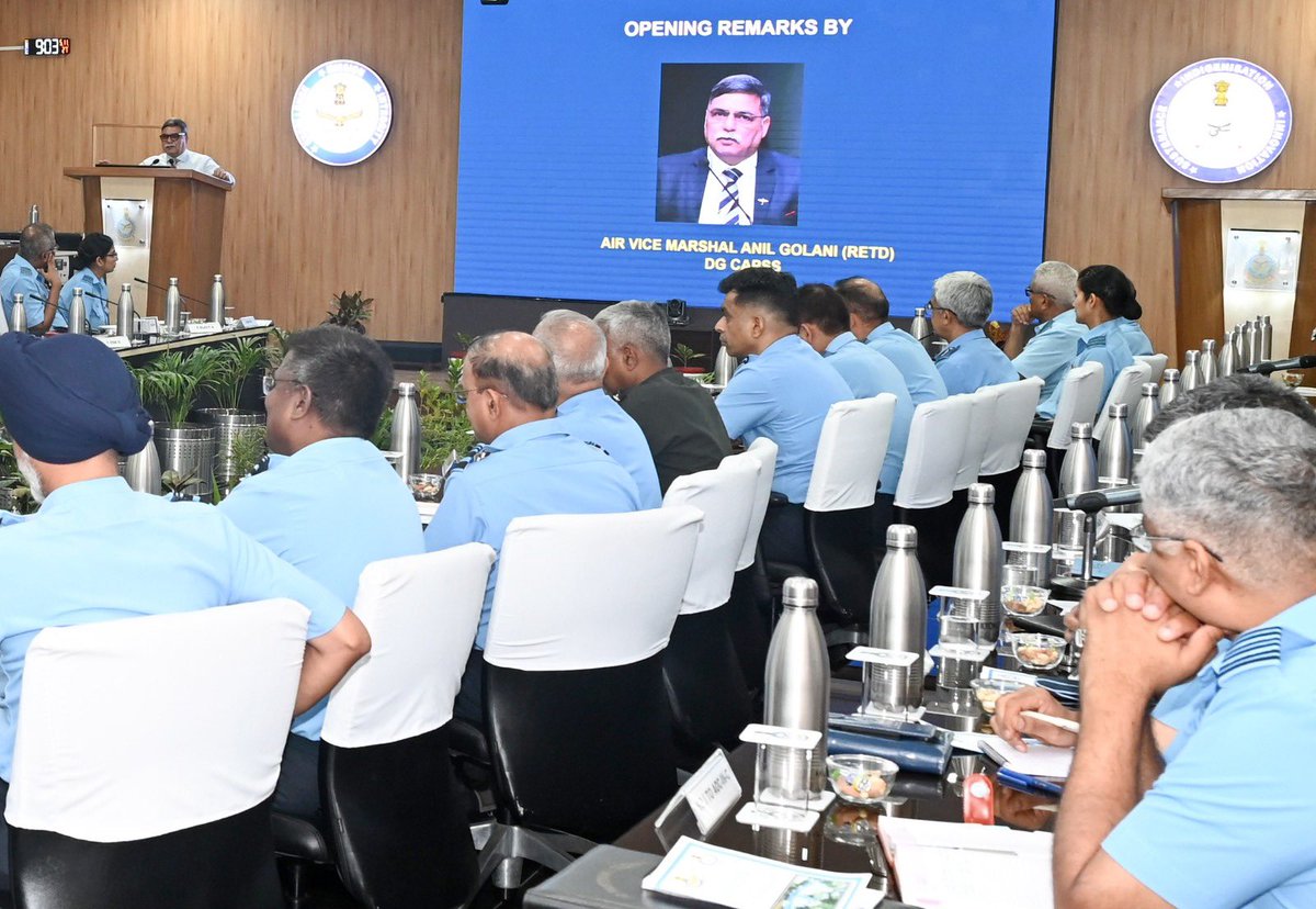 GuardianSky_IAF's tweet photo. On 11 May, 2026, #CAPSS in collaboration with the HQ Maintenance Command, IAF, successfully conducted a one-day Joint Aerospace Power Seminar at HQ MC, Nagpur. 

#IAF #Nagpur https://t.co/D9RrPTyoew