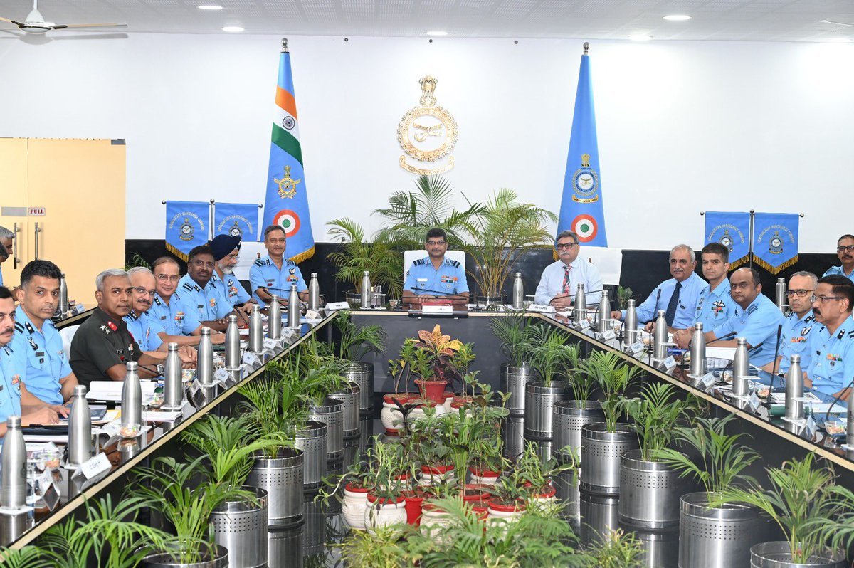 GuardianSky_IAF's tweet photo. On 11 May, 2026, #CAPSS in collaboration with the HQ Maintenance Command, IAF, successfully conducted a one-day Joint Aerospace Power Seminar at HQ MC, Nagpur. 

#IAF #Nagpur https://t.co/D9RrPTyoew
