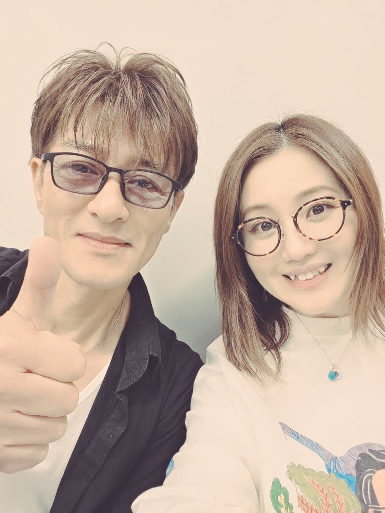 manamix0918's tweet photo. ZYYG高山さんとのお宝写真😍

#ZYYG
#リハーサル 
#渋谷ラママ https://t.co/6OaVYGjRSC