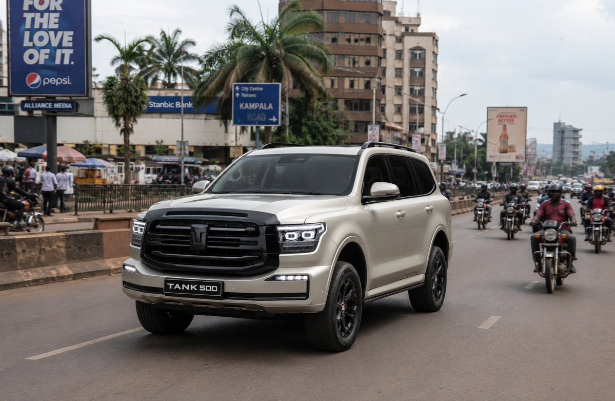 DoubleQCo's tweet photo. Urban-ready! Adventure-ready!

The GWM Tank 500 fits right into your everyday life, smooth in the city, confident on rough roads, and always comfortable wherever you go.

Come feel it for yourself, book your free test drive today 📞0700 111 000.

#GWMbyDoubleQ #Tank500 https://t.co/TAWsmSFiit