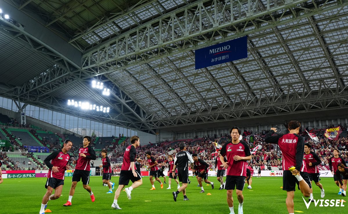 まもなくキックオフ！⚽ Almost time for kickoff! ⚽ 試合中継は