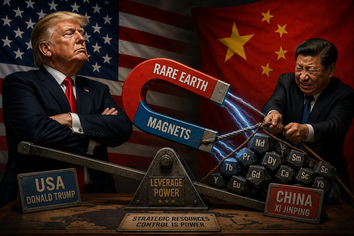 REE2006's tweet photo. The US Catch-Up Race in Rare Earths: Trump Brings Out the Bazooka

How much longer will China hold the upper hand?

https://t.co/LHNqluWu49 

#USA #CHINA #Trump #ISEAG https://t.co/plaTco2QAq