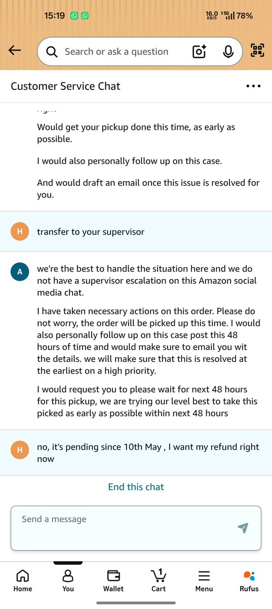 Cryptopher1989's tweet photo. @amazon @AmitAgarwal  that's the pathetic level of service you provide.

#boycottamazon https://t.co/MmRCJYQaBz