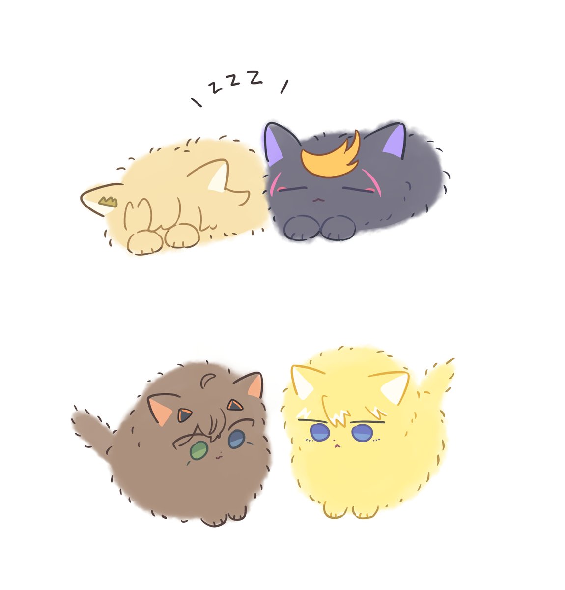 MelllonSoda's tweet photo. 🐱🐱🐱 https://t.co/IikXq0ggQX
