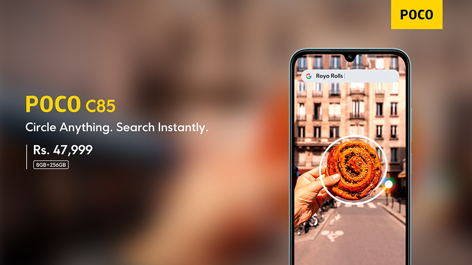 PocoPakistan's tweet photo. Saw something you liked? Don’t ask where it’s from just circle it. 👀⚡
#POCOC85 makes searching smarter, faster, and way more fun.

Buy now:
Xiaomi Sale: https://t.co/zth3D0f8ZA
Mistore: https://t.co/BbFwAJsEig
Corecart: https://t.co/nYSFe2eNkh
Website: https://t.co/n5iw2bHPR7 https://t.co/jgXgMIYfEZ