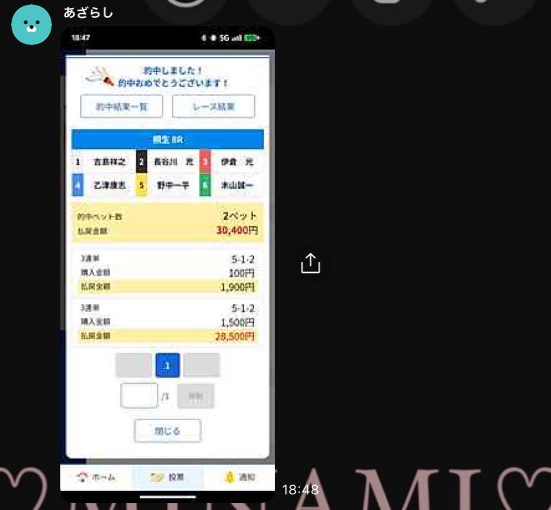 💜MINAMI✖️ボートレース予想屋🩷 tweet media