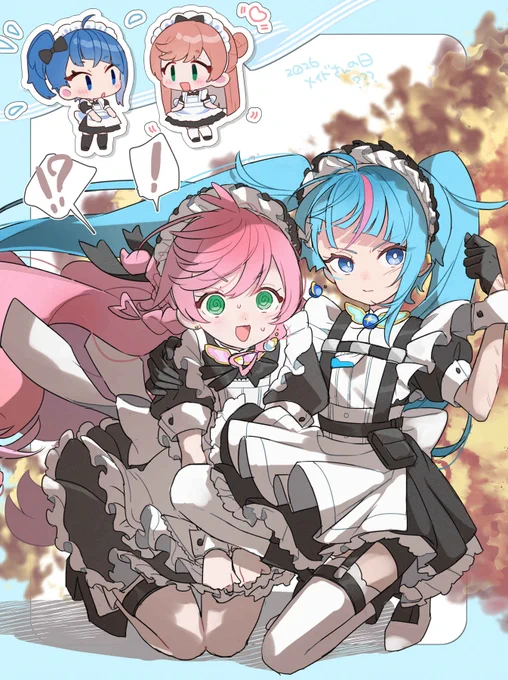 戦うメイドさん好き