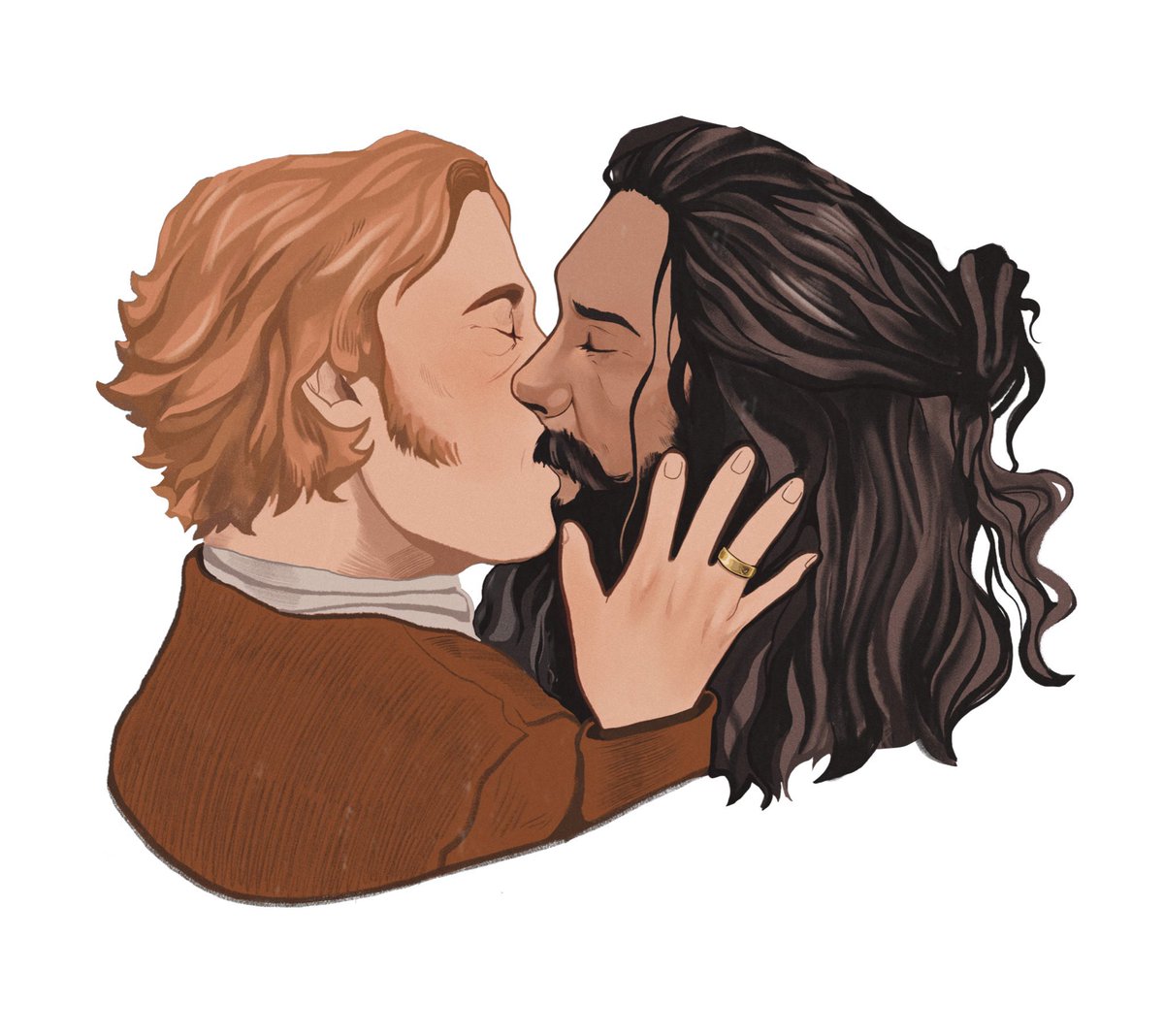 RikoElister's tweet photo. Can you imagine, I even made stickers with Ed and Stede
#ofmd #ourflagmeansdeath #blackbonnet #stickers #fanart https://t.co/nOi3iuutW3