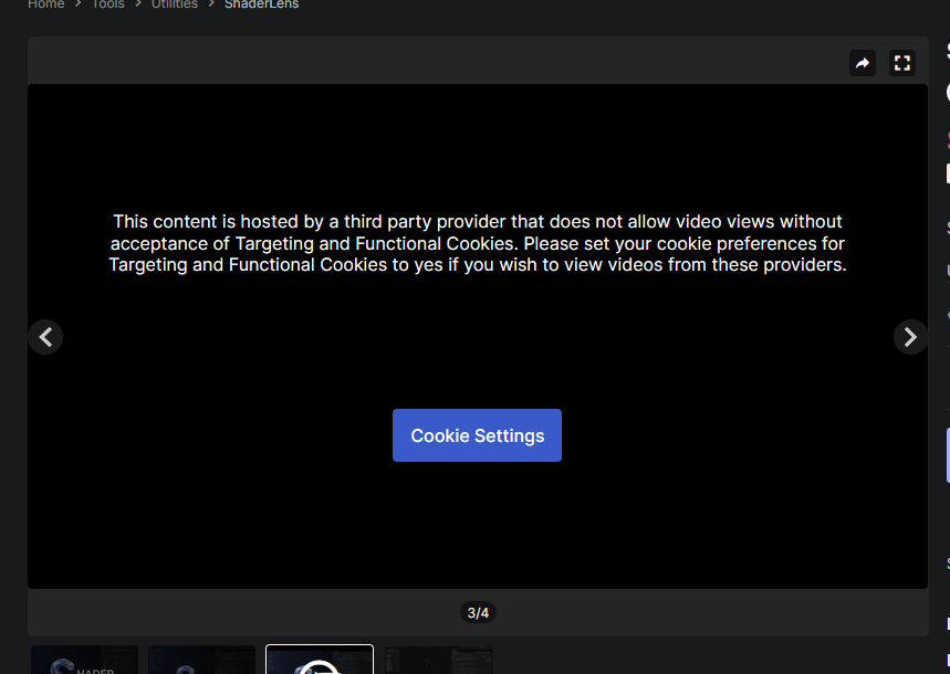 denis_80s's tweet photo. @AssetStore Hey guys, when you're going to fix this broken "Cookie settings" button? It's been like this (at least for me) for a long time now https://t.co/k5xMja7MX9