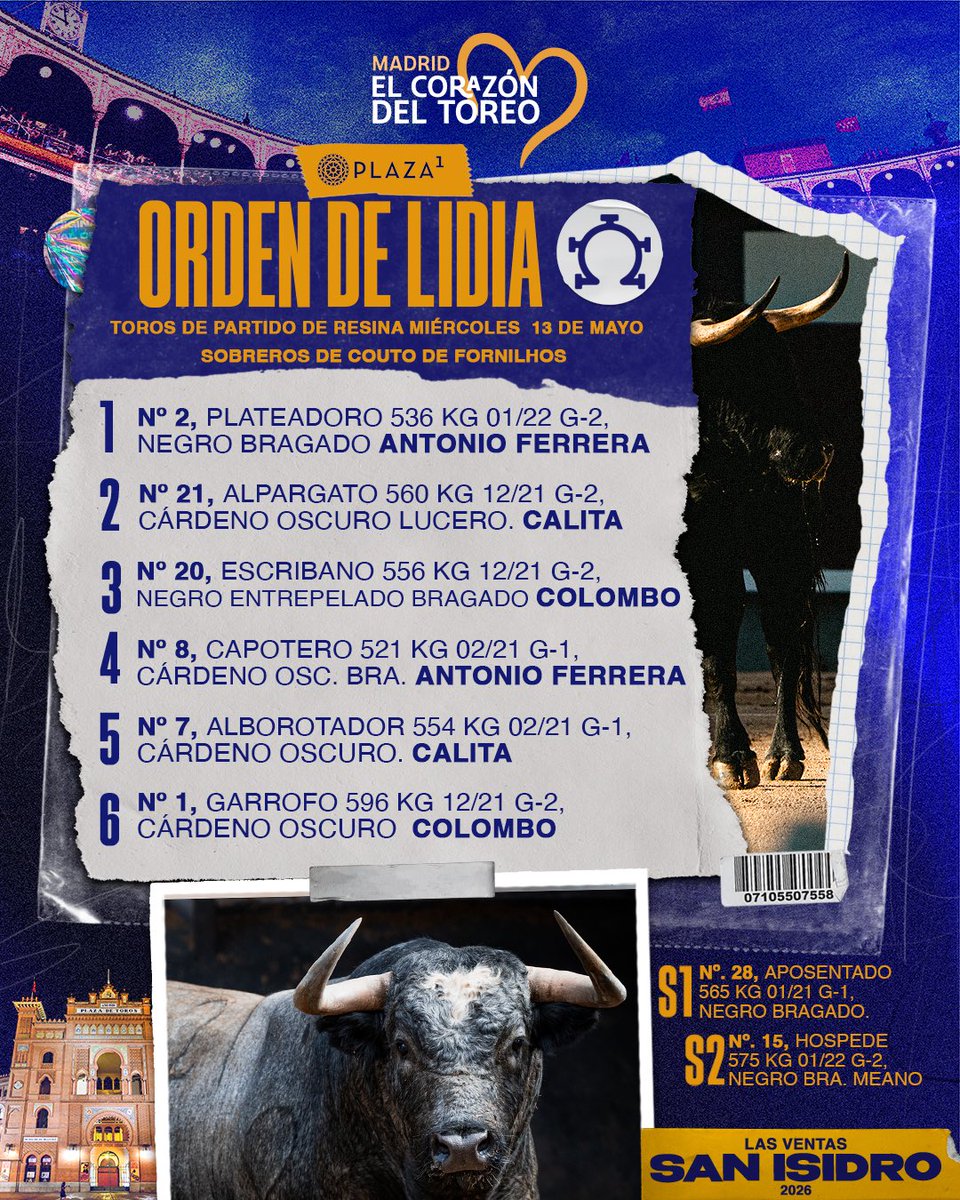 Plaza de Las Ventas tweet media