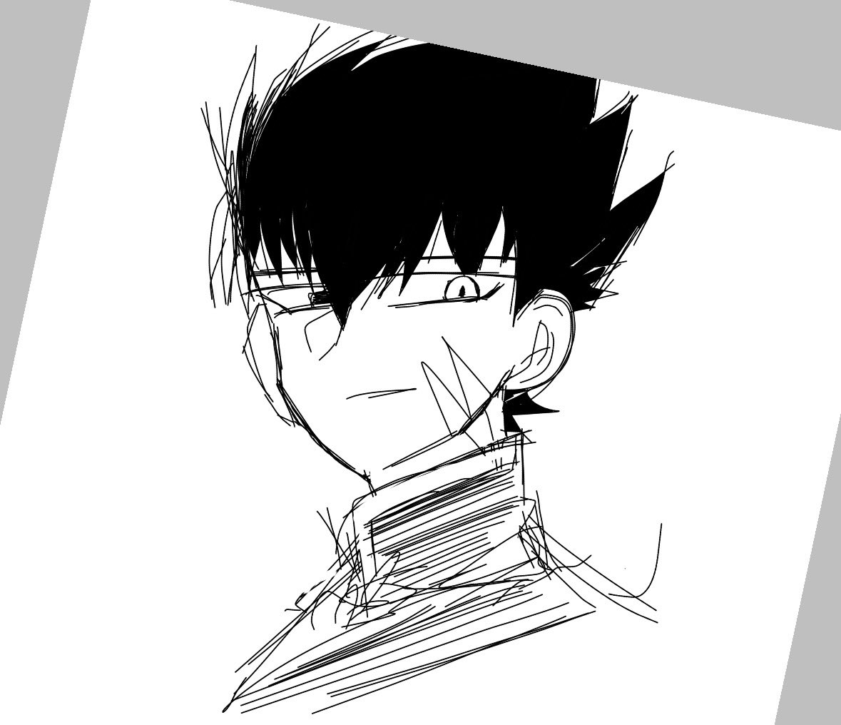 Netsuenn_55's tweet photo. 深夜テンションでなんか描いたやつ https://t.co/LxjaBf4m2I