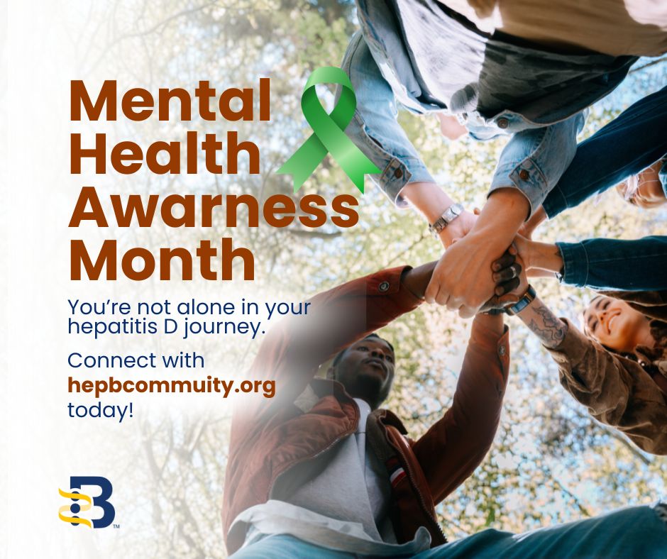 HepDConnect's tweet photo. 💞This #MentalHealthAwarenessMonth, remember that your story matters and support is just a click away. 

👉 Connect with others who understand your #hepatitisD journey at https://t.co/rlh9QA94Ea

#hepatitisdelta #hepD #MentalHealth #Support #Community https://t.co/rmKxg26J2B