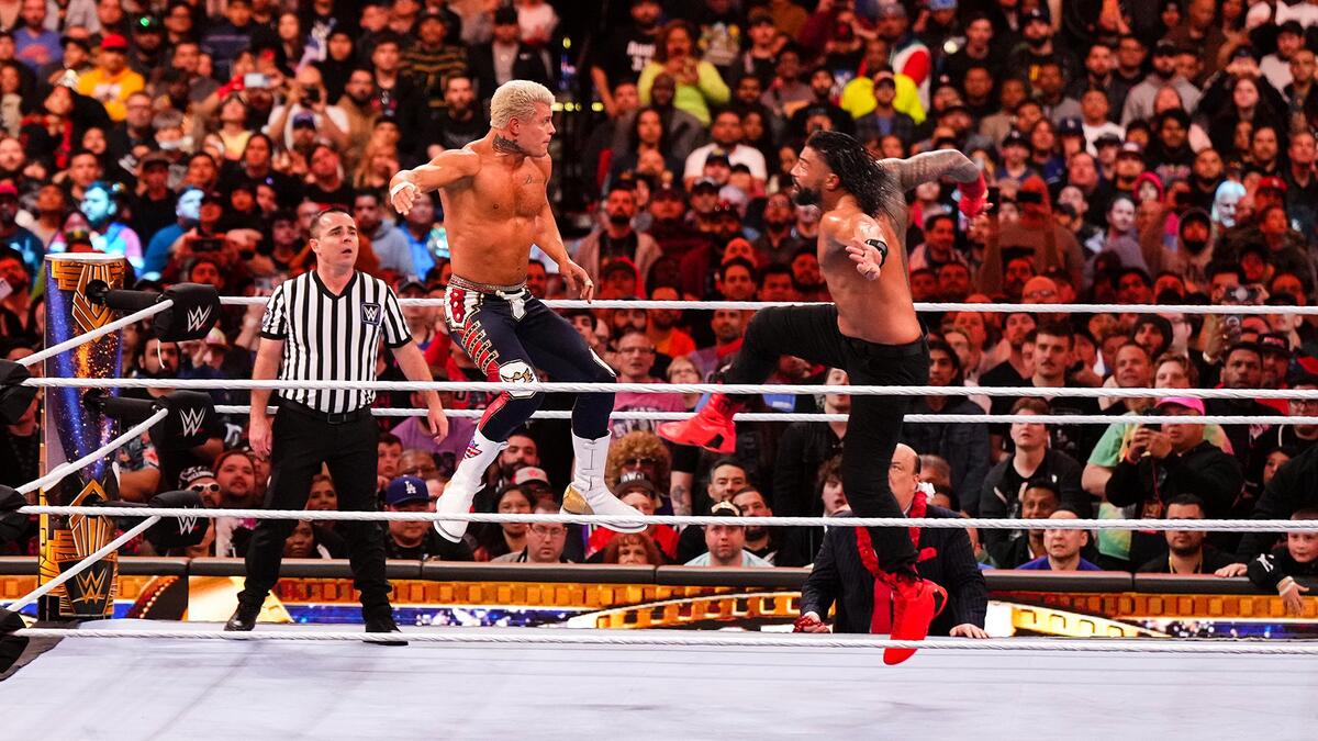 Azrael_XXII's tweet photo. @BigVanKael The colour scheme and lighting for WM39 was incredible. It just made everything look extra special, like literally magical. https://t.co/QTPr4lHTsY
