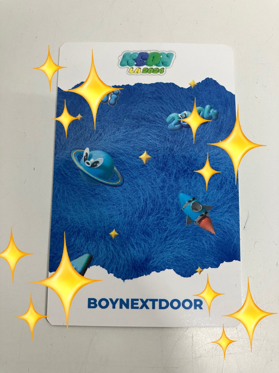 🚪 #BOYNEXTDOOR 🚪 BOYNEXTDOOR KCON LA 2024 トレカウナク入荷