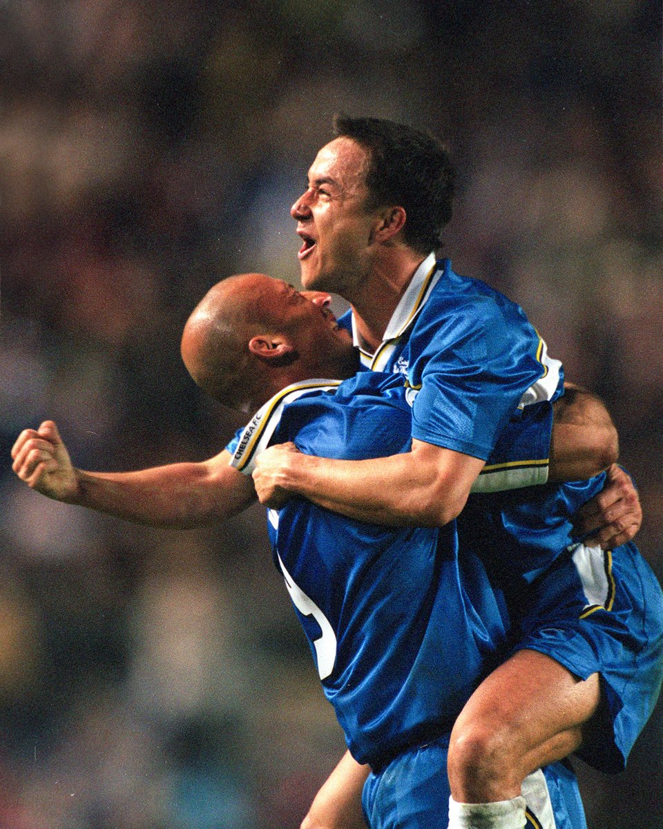 ChelseaFC's tweet photo. UEFA Cup Winners’ Cup winners #OnThisDay in 1998! 🏆