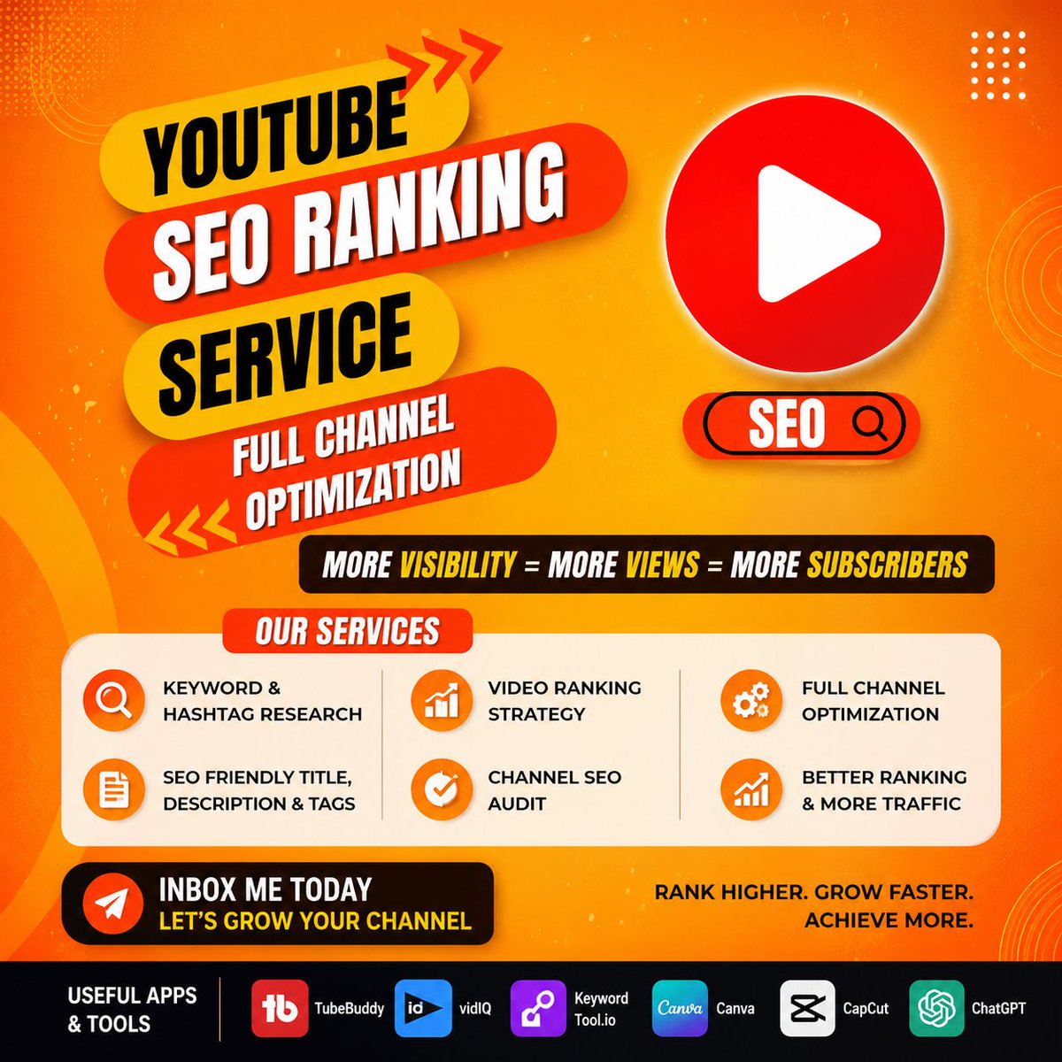 abdur_rauph1's tweet photo. YouTube SEO Secrets That Actually Boost Views 🚀

#YouTubeSEO #SEO #YouTubeGrowth #ContentCreator #VideoMarketing #YouTubeTips #DigitalMarketing #YouTubeAlgorithm https://t.co/gHaxtNGAZB