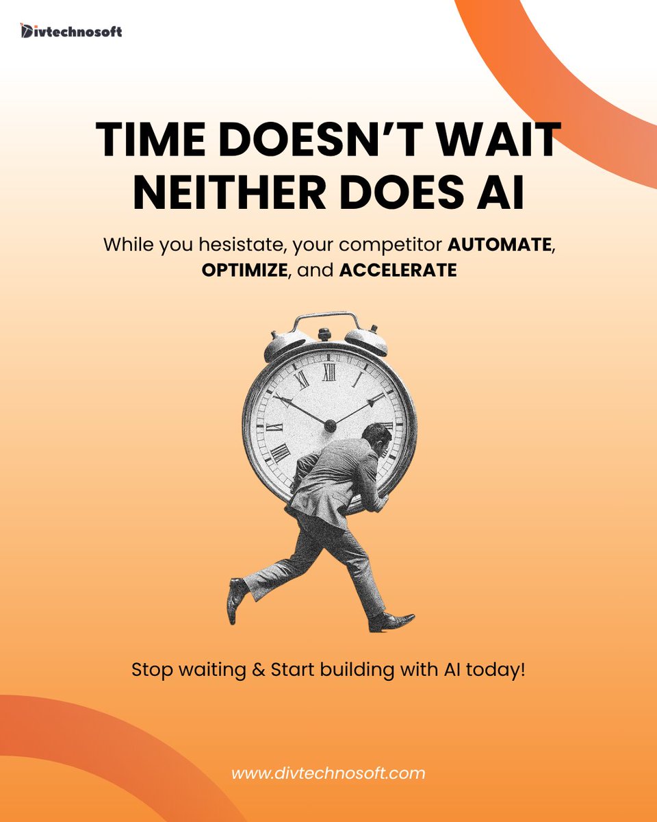 divtechnosoft's tweet photo. The brands winning today aren’t working harder, they’re working smarter with AI. From automation to faster decision-making, AI is helping businesses scale efficiently and stay ahead in a rapidly changing market.

#businessgrowth #automation #innovation #DigitalTransformation https://t.co/0sSLYxAGxs