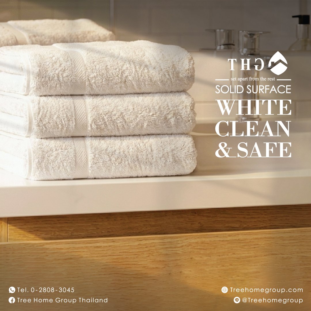 TreeHomeGroup1's tweet photo. White. Clean. Safe. 🤍
เคาน์เตอร์สีขาวบริสุทธิ์ Pure White จาก THG ของเราเป็นหินเทียมสังเคราะห์ที่นิยมอยู่เสมอสำหรับห้องครัว ห้องน้ำ และพื้นที่อื่นๆ พื้นผิวเรียบเนียนและไร้รอยต่อ ระดับพรีเมียมที่ทำจากอะคริลิค 100% ออกแบบมาเพื่อการอยู่อาศัยแบบทันสมัย

 #SyntheticStone #TopCounter https://t.co/gHuJcgq7Dj