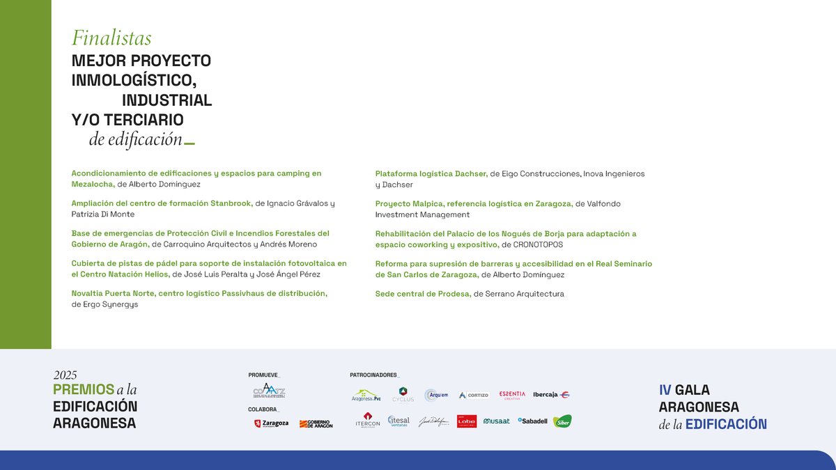La Gala Aragonesa de la Edificación tweet media