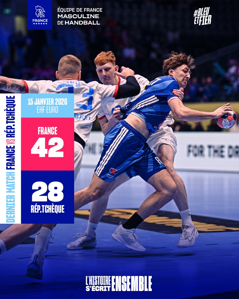 FRAHandball's tweet photo. Coup d'œil sur l'adversaire du jour 👀
🇫🇷⚡️🇨🇿 https://t.co/3Rq1SbFTDN