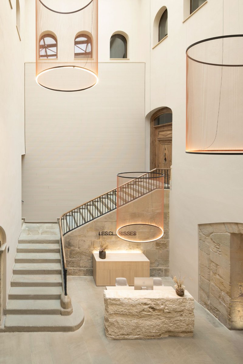 SBIDawards's tweet photo. This week’s instalment of the Project of the Week series features a calm boutique hotel design by 2025 SBID Awards Finalist, Susanna Cots.

Learn more about Susanna Cots, Les Clarisses Boutique Hotel: https://t.co/8SwvFAiDrb https://t.co/0xG0517hKb