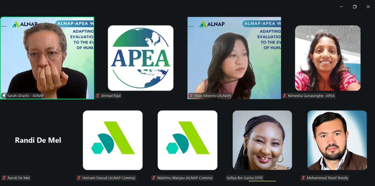 Asia Pacific Evaluation Association tweet media