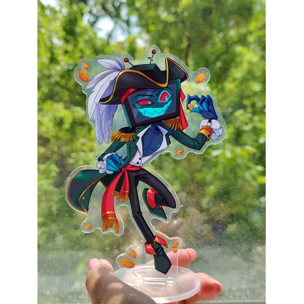 AlmaHeiko's tweet photo. Hazbin hotel custome party standees
They arrived a few weeks ago, but I haven't had time to post about them. 
Alastor , Vox and Lucifer ready for the party. https://t.co/FCqHwla1Eg