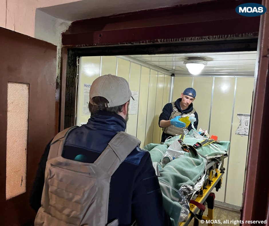 moas_eu's tweet photo. 💥 A serviceman was wounded by an FPV drone strike. The drone hit his feet, not his chest or head. In the realities of war, that can be considered luck. #StoriesFromTheFrontline  

#MOASMissionUkraine #StoriesFromTheFrontline #FrontlineCare #SavingLives #MedicalEvacuation https://t.co/EFOb4sACfC