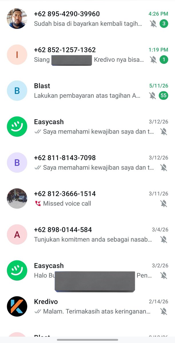 jjeeslay's tweet photo. beberapa bulan tenang. tgl 13 mei muncul lagi. dapet tagihan oren dan kdv dari debcol. Ya Allah tutup rapat aibku, lancarkan rejekiku, mudahkan urusanku, lindungi keluargaku. aku yakin bisa lunas, kasih aku kemudahan Ya Allah, berikanlah jalan yang mudah Ya Allah. Bismillah https://t.co/ncHtp9bJbf