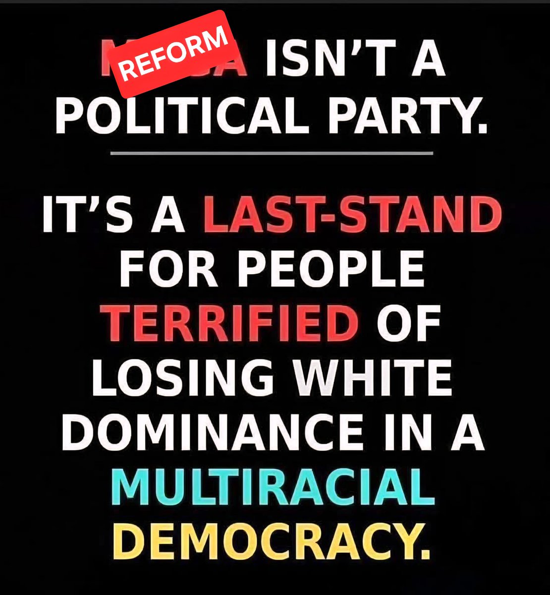 NikAntonas's tweet photo. Lest anyone fucking forget, @Nigel_Farage has achieved nothing. These @reformparty_uk pricks deserve our contempt. The UK media is self-serving but depends on the amoral stupidity of moribund right-wing nationalist voters who always turn up.

@Keir_Starmer stays.
#FarageIsACunt https://t.co/wmFZvWzOgw