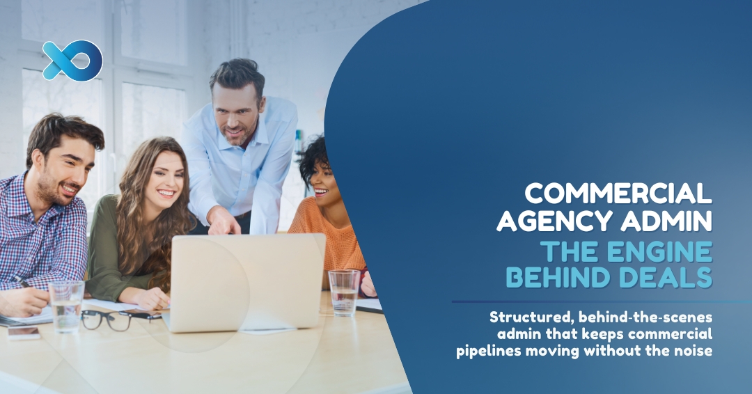 OfficeXo's tweet photo. Most teams focus on closing deals, but it's the admin functions that drive your pipeline. 

At Office XO, we prioritise accuracy and compliance, letting deal-makers focus on their core objectives. Let’s elevate commercial agency administration!

#OfficeXO #BusinessSupport #BPO https://t.co/1jFuImfCU5
