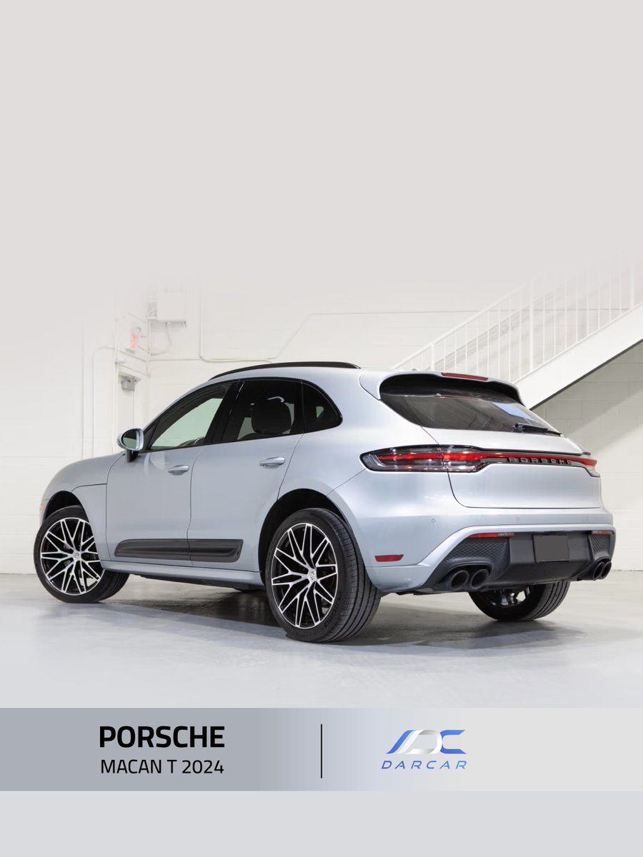 SaDarcar's tweet photo. Porsche Macan T
_____._____._____._____

المواصفات:
 الموديل/ 2024🔹
 الحاله/ مستخدمه🔹
 الممشى/ ٢٠ الف كيلومتر🔹
المحرك/ سته سلندر- 3.0L - ٢٦١ حصان🔹
اللون الخارجي/ فضي Dolomite Silver Metallic🔹
اللون الداخلي / احمر🔹
الجنط مقاس 21🔹
All Wheel Drive🔹
Premium Plus Package🔹
Sport Chrono Package🔹
Apple CarPlay & Google Android🔹
نظام الإضاءة الداخلية المتغيرة🔹
نظام الملاحه ( الخرائط)🔹
شاشة عرض أمامية🔹
كاميرا وحساسات🔹
النقاط العمياء🔹
الدخول الذكي🔹
مكيف خلفي🔹
فتحت سقف بانوراما🔹
تسخين عجلة القيادة🔹
تسخين وتبريد المقاعد🔹
نظام الصوت Bose Sound🔹
تحكم كهربائي للمقاعد وتخزينها🔹
اختيار وضع القيادة Dynamic Driving Mode🔹
نظام تحذير وتحديد المسار Lane Keeping Assist🔹
اضاءه اماميه LED Porsche Dynamic Light System🔹

___._____._____._____
💰   السعر/ ٢٣٨ الف ريال سعودي🔹
⏪️ السعر المذكور شامل جميع المصاريف من(تخليص جمركي / نقل / شحن / تأمين إلزامي / اصدار لوحة واستمارة/ توصيل الى باب العميل) عدا ( الجمرك وضريبة القيمة المضافة)
_____._____._____._____

للحجز والاستفسار
جاهزون للرد على جميع طلباتكم واستفساراتكم على:
💬⏬️
واتس اب✔️
+966 58 000 8555
الانستقرام✔️
https://t.co/ffYMpx5i18▫️