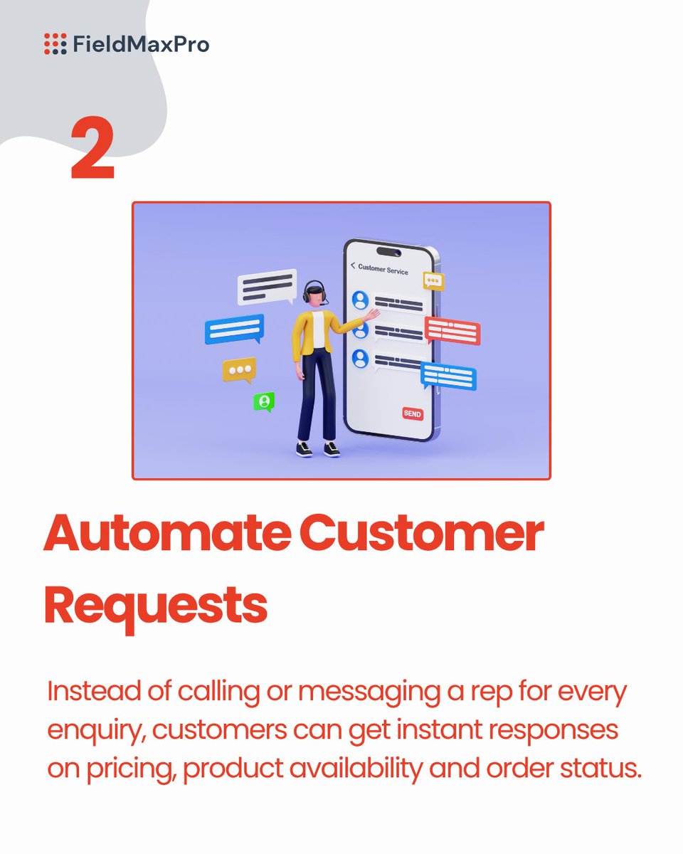 FieldMaxPro_'s tweet photo. Our customers don’t need to wait for a sales rep anymore. With the FieldMaxPro WhatsApp Chatbot, every chat becomes an instant sales opportunity. Customers can get answers, check product details and place orders directly right inside WhatsApp.
No delays. No back-and-forth. https://t.co/PRTNYynb6S