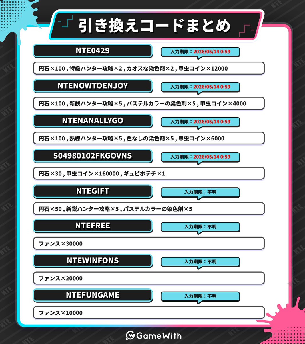 NTE攻略@GameWith tweet media