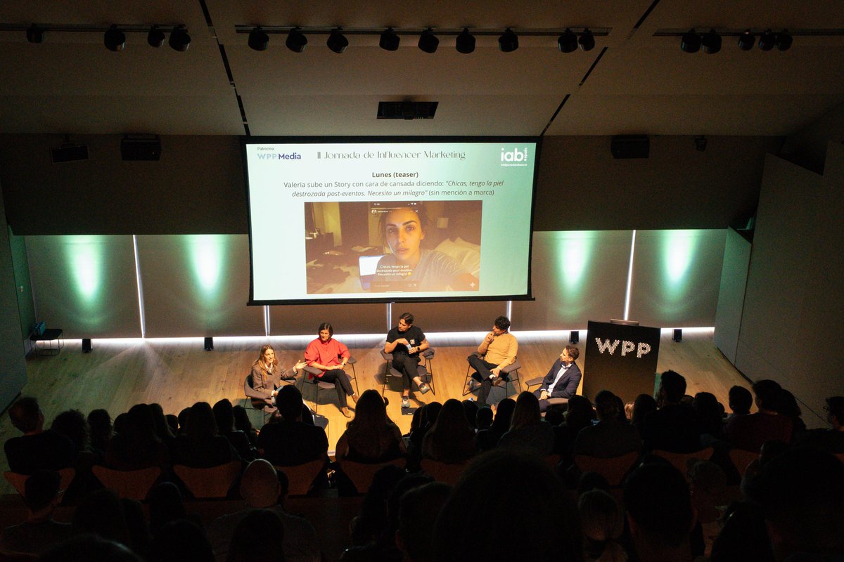 IAB_Spain's tweet photo. Gran mesa redonda sobre normativa en esta disciplina con:
Andrea Vicentti - @AdSocy
Annabelle Morand -  @2b
David Bayón - @210Agency
Gonzalo Martínez - @IAB_Spain
Juan Carlos Guerrero  -@ECIJA 

#IABJornadaInfluencia https://t.co/5gu4uUtlRl