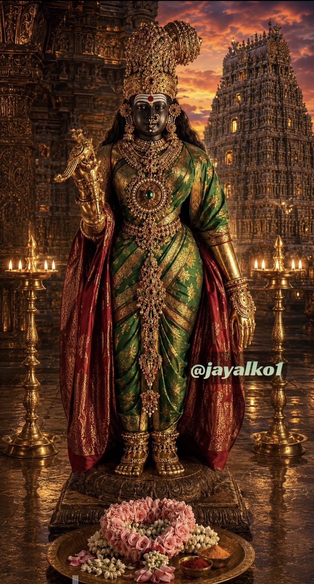 Jayalko1's tweet photo. Meenakshi Amman🌺 https://t.co/4TB7eLyKe9