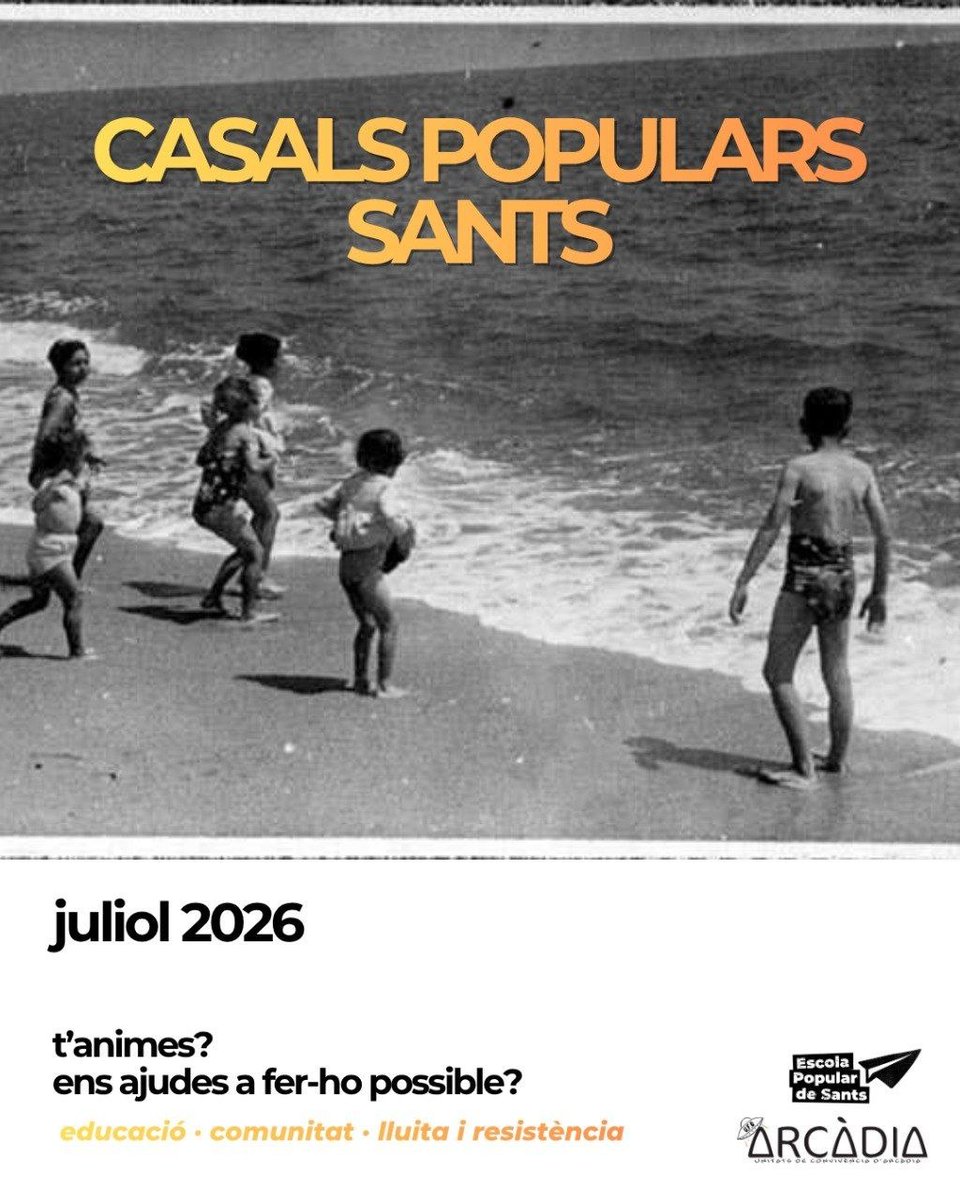 Escola Popular de Sants tweet media