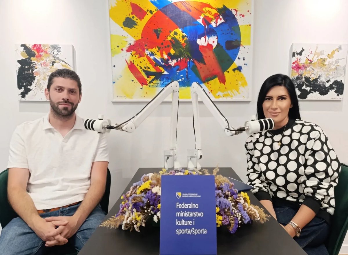 FMKS_GOV's tweet photo. 📌Objavljeno: Podcast „Koraci naslijeđa“

🗣️Davor Sabo, glumac, otkriva kakvu odgovornost imaju umjetnici u oblikovanju društvenih poruka, kako gluma i kazalište doprinose razmijevanju zajedništva kulturne baštine i kako umjetnost povezuje ljude unutar Europe.

⏯️ Youtube kanal https://t.co/qlxe1l0ixQ