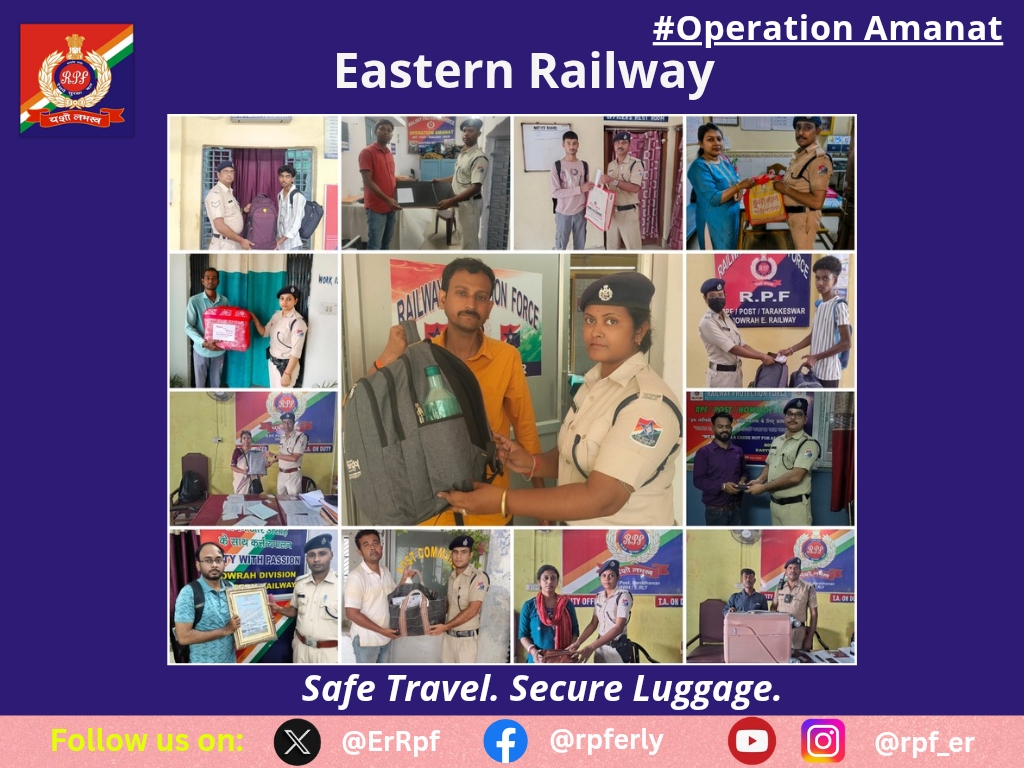 RPF Eastern Railway tweet media