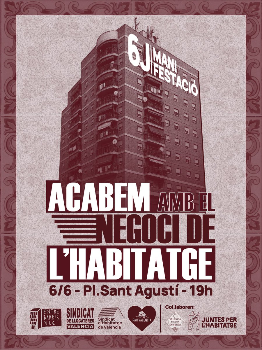 Sindicat d'Habitatge de València tweet media