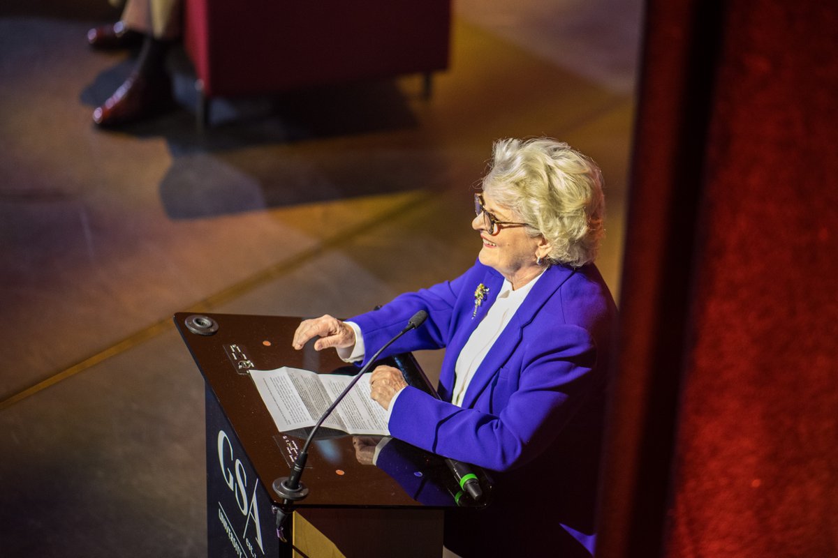 The_GSA's tweet photo. Last week, we commemorated 90 years of GSA: Celebrating the Past, Inspiring the Future, which brought together students, alumni, staff, and friends to celebrate the remarkable legacy of GSA. See photos: https://t.co/imNA181ONI https://t.co/RmSsyvDiW7